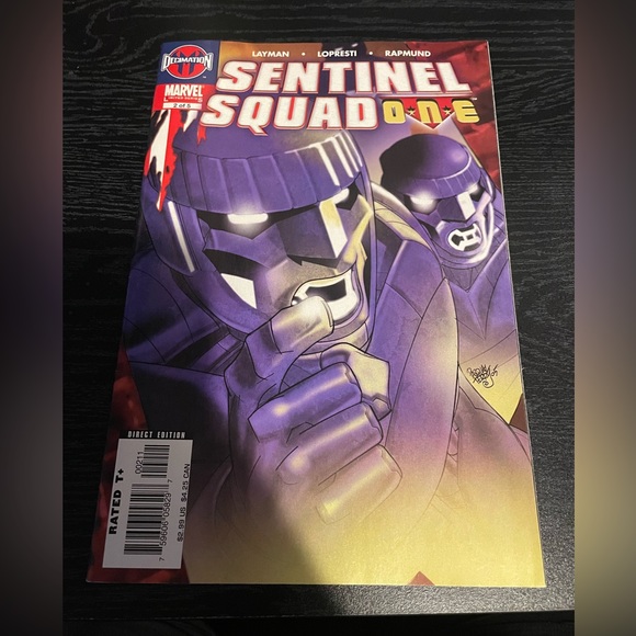 Marvel | Accents | Sentinel Squad One Comic Book | Poshmark